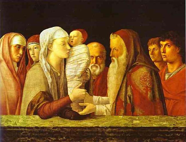 Giovanni Bellini The Presentation in the Temple.